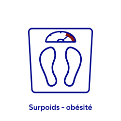 Symbole surpoids obésité