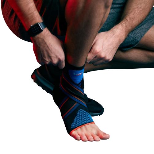 Chevillère strapping NOVELASTIC Thuasne sport – Entorse légère ou cheville instable – Maintien 4